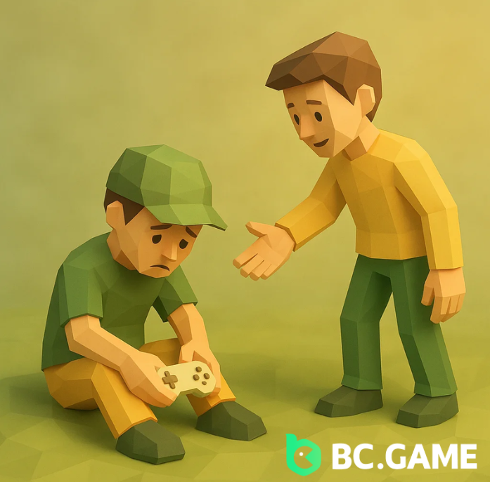 help a person suffering from gambling addiction BC.Game